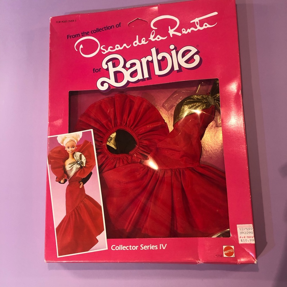 Oscar de la Renta for Barbie 1984